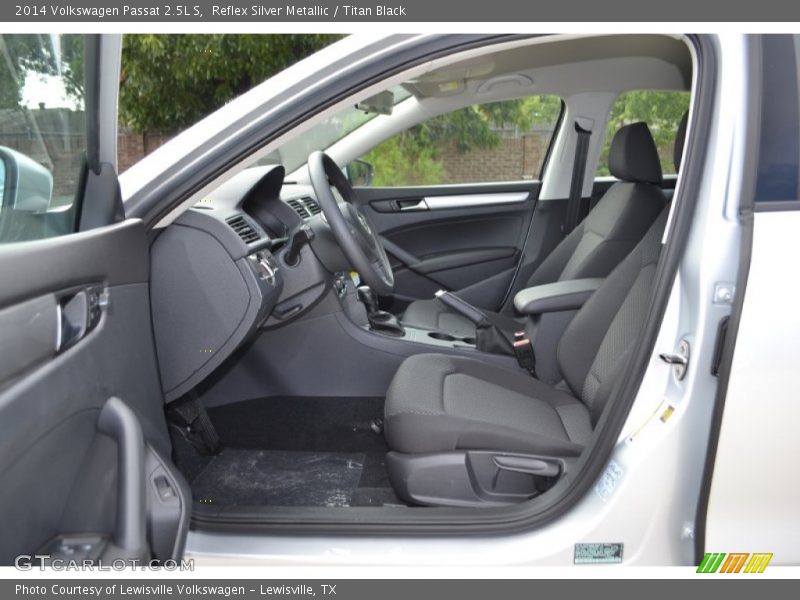  2014 Passat 2.5L S Titan Black Interior