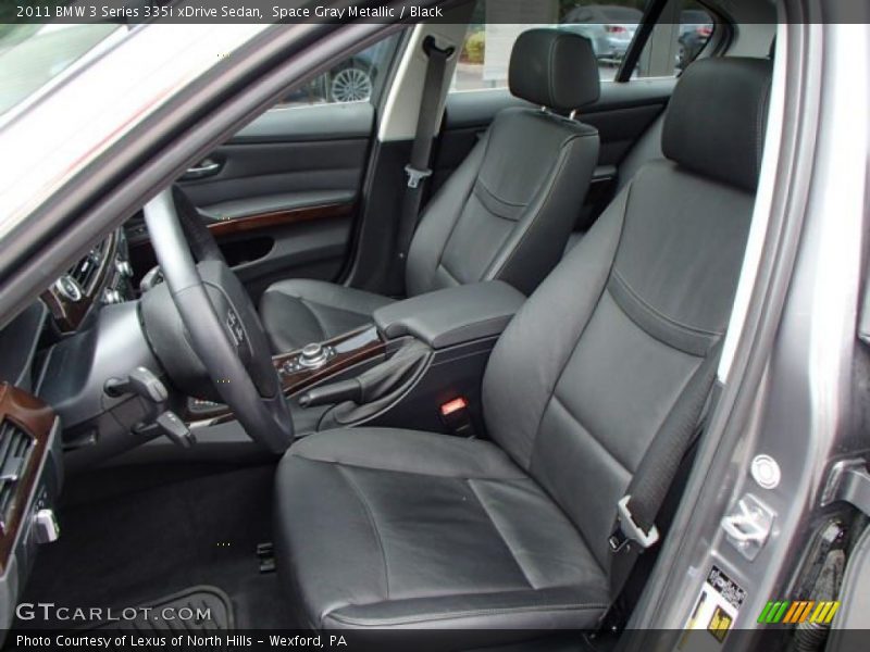  2011 3 Series 335i xDrive Sedan Black Interior
