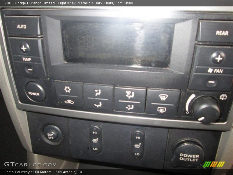 Light Khaki Metallic / Dark Khaki/Light Khaki 2006 Dodge Durango Limited