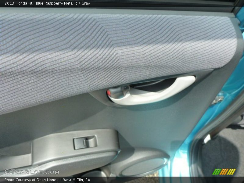 Blue Raspberry Metallic / Gray 2013 Honda Fit