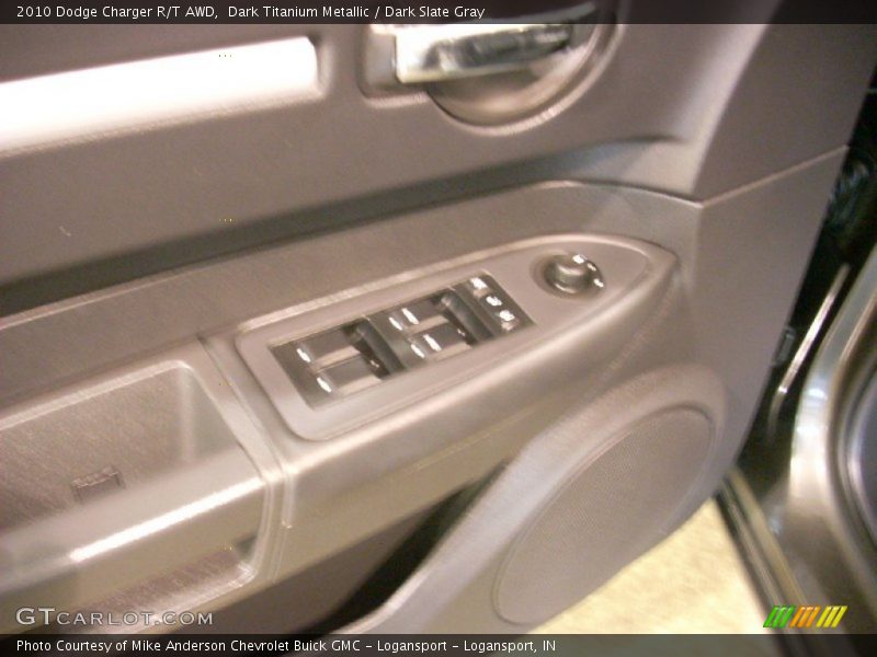 Dark Titanium Metallic / Dark Slate Gray 2010 Dodge Charger R/T AWD