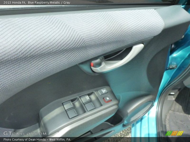Blue Raspberry Metallic / Gray 2013 Honda Fit