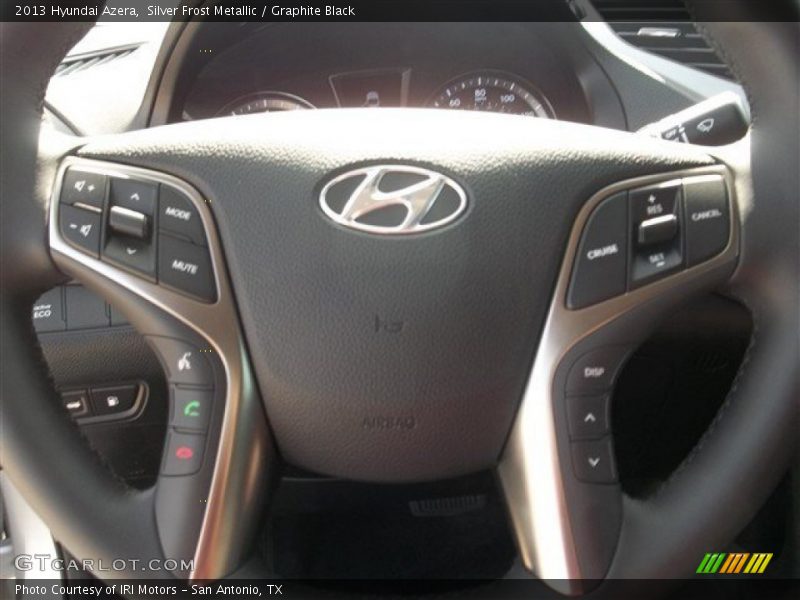 Silver Frost Metallic / Graphite Black 2013 Hyundai Azera