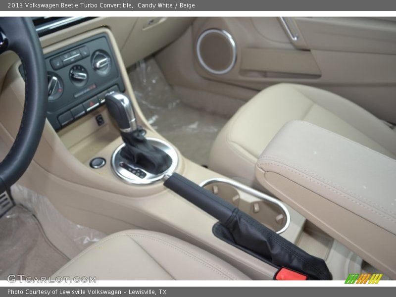 Candy White / Beige 2013 Volkswagen Beetle Turbo Convertible