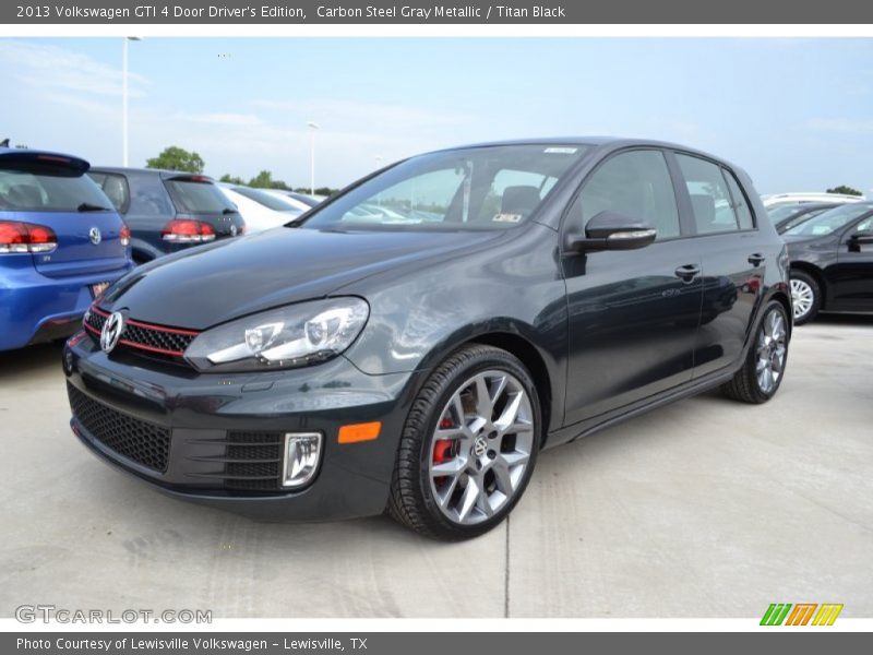 Carbon Steel Gray Metallic / Titan Black 2013 Volkswagen GTI 4 Door Driver's Edition
