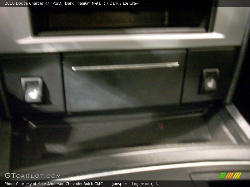 Dark Titanium Metallic / Dark Slate Gray 2010 Dodge Charger R/T AWD