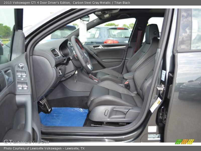 Carbon Steel Gray Metallic / Titan Black 2013 Volkswagen GTI 4 Door Driver's Edition