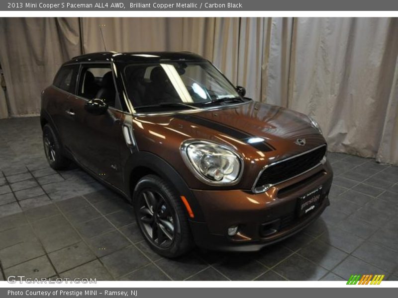 Brilliant Copper Metallic / Carbon Black 2013 Mini Cooper S Paceman ALL4 AWD