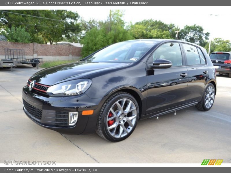 Front 3/4 View of 2013 GTI 4 Door Driver's Edition