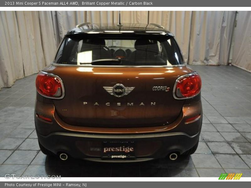 Brilliant Copper Metallic / Carbon Black 2013 Mini Cooper S Paceman ALL4 AWD