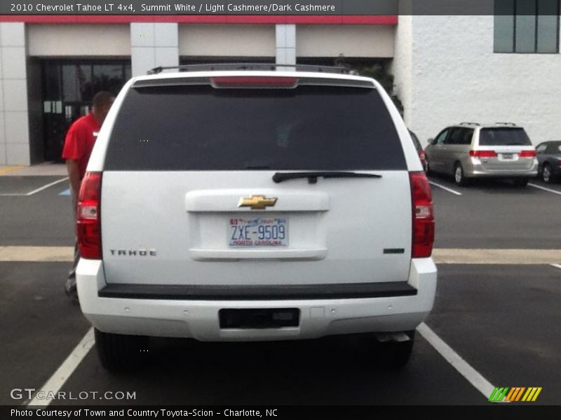 Summit White / Light Cashmere/Dark Cashmere 2010 Chevrolet Tahoe LT 4x4