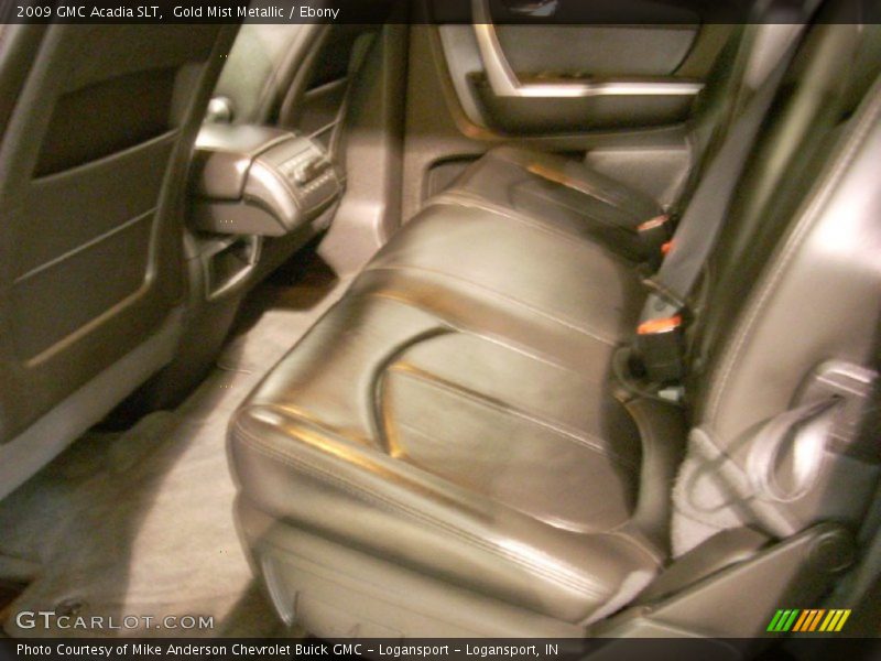 Gold Mist Metallic / Ebony 2009 GMC Acadia SLT