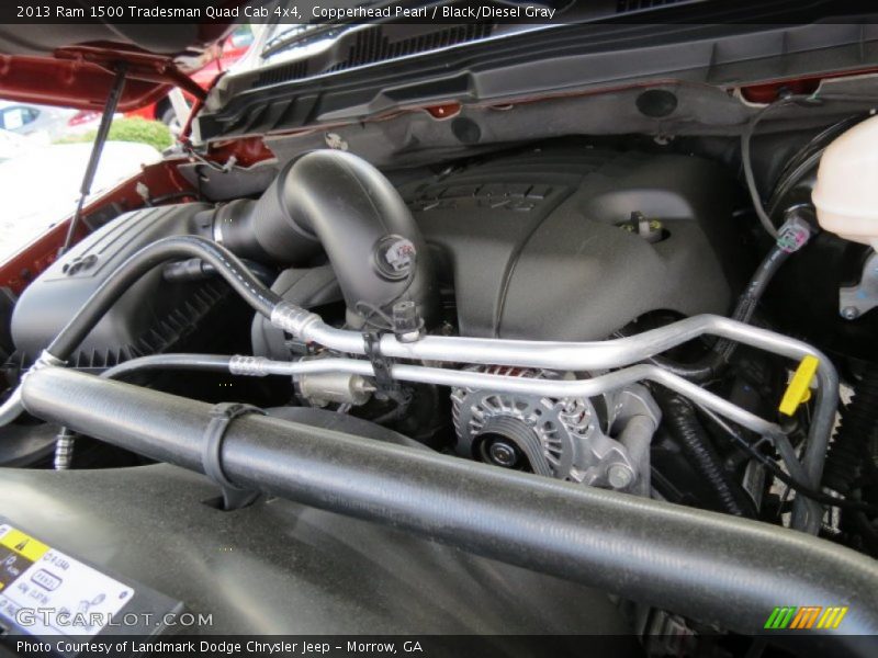 Copperhead Pearl / Black/Diesel Gray 2013 Ram 1500 Tradesman Quad Cab 4x4