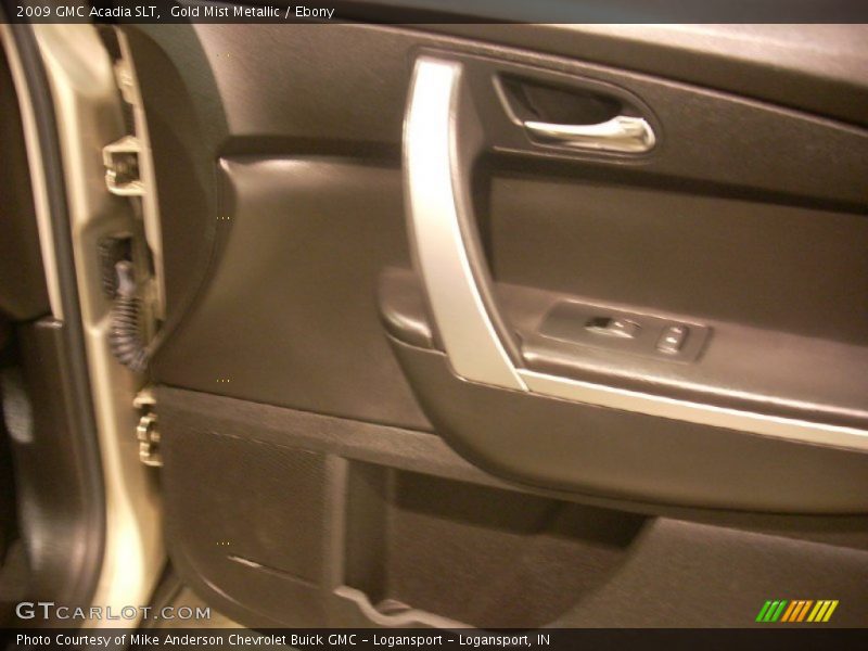 Gold Mist Metallic / Ebony 2009 GMC Acadia SLT