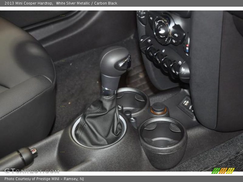 White Silver Metallic / Carbon Black 2013 Mini Cooper Hardtop