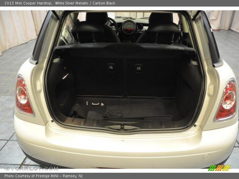 White Silver Metallic / Carbon Black 2013 Mini Cooper Hardtop