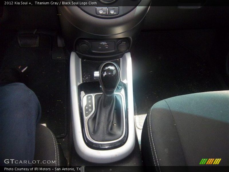 Titanium Gray / Black Soul Logo Cloth 2012 Kia Soul +