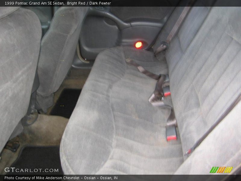 Bright Red / Dark Pewter 1999 Pontiac Grand Am SE Sedan