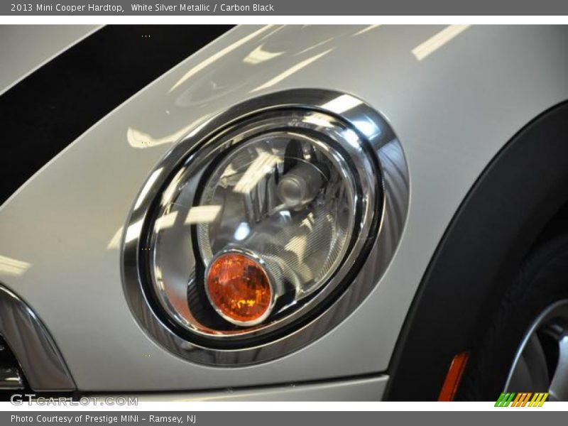 White Silver Metallic / Carbon Black 2013 Mini Cooper Hardtop