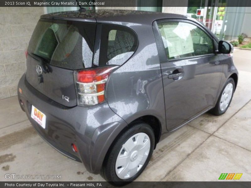 Magnetic Gray Metallic / Dark Charcoal 2013 Scion iQ