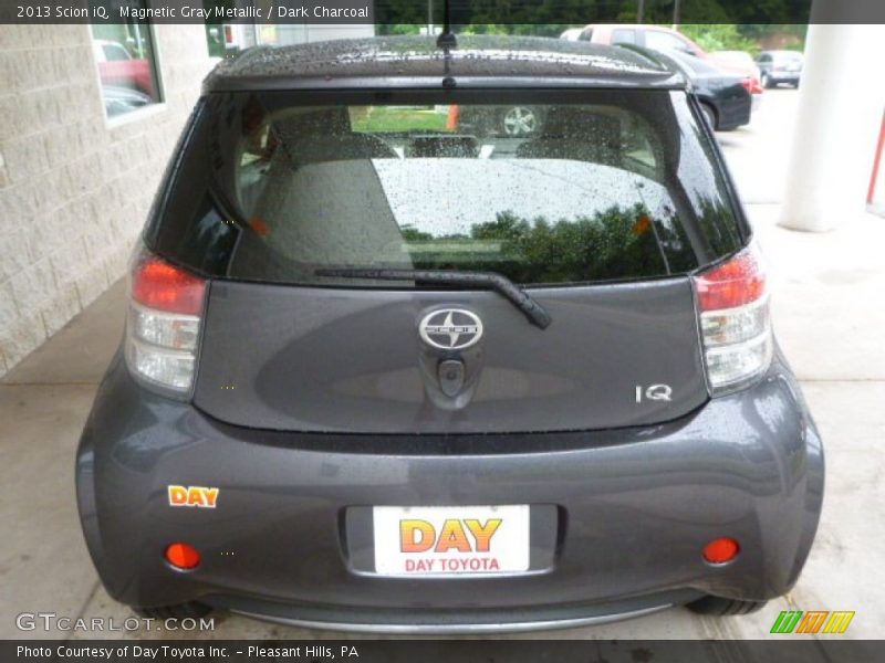 Magnetic Gray Metallic / Dark Charcoal 2013 Scion iQ