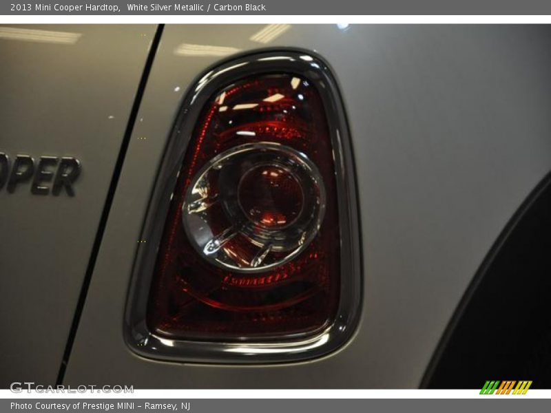 White Silver Metallic / Carbon Black 2013 Mini Cooper Hardtop