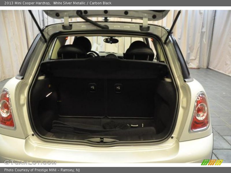 White Silver Metallic / Carbon Black 2013 Mini Cooper Hardtop