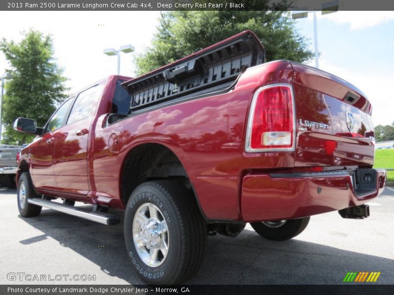 Deep Cherry Red Pearl / Black 2013 Ram 2500 Laramie Longhorn Crew Cab 4x4