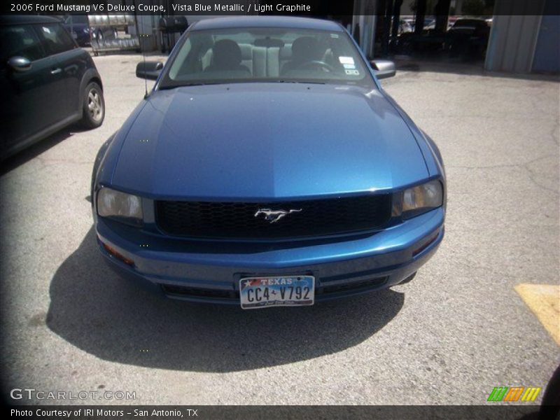 Vista Blue Metallic / Light Graphite 2006 Ford Mustang V6 Deluxe Coupe