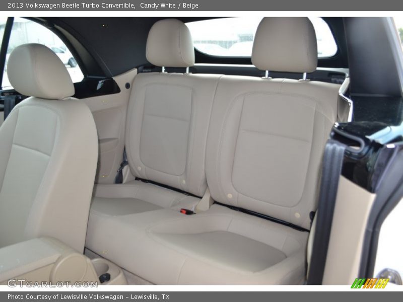 Candy White / Beige 2013 Volkswagen Beetle Turbo Convertible
