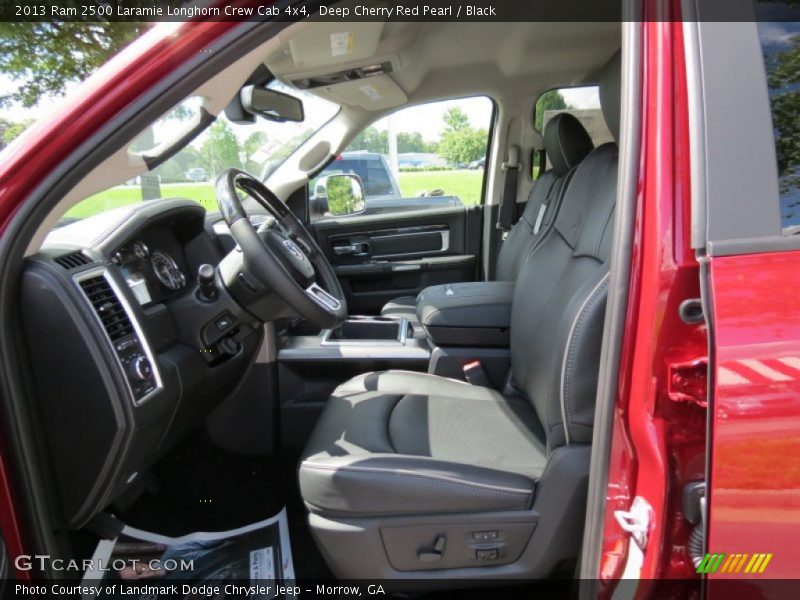 Front Seat of 2013 2500 Laramie Longhorn Crew Cab 4x4