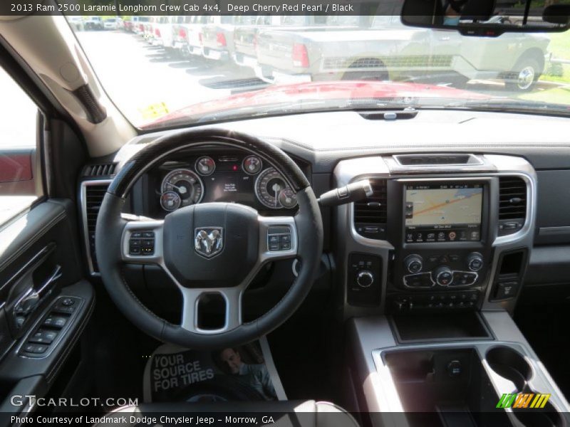 Dashboard of 2013 2500 Laramie Longhorn Crew Cab 4x4