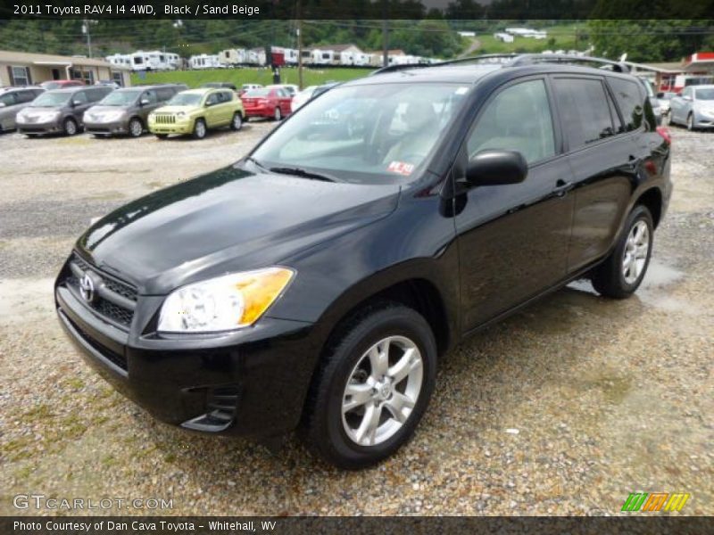 Black / Sand Beige 2011 Toyota RAV4 I4 4WD