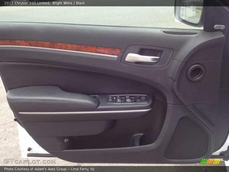 Bright White / Black 2012 Chrysler 300 Limited