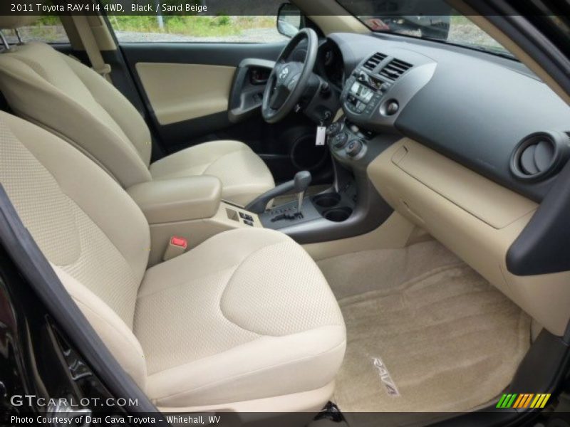 Black / Sand Beige 2011 Toyota RAV4 I4 4WD