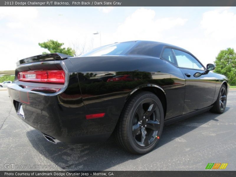 Pitch Black / Dark Slate Gray 2013 Dodge Challenger R/T Blacktop