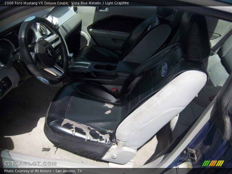 Vista Blue Metallic / Light Graphite 2006 Ford Mustang V6 Deluxe Coupe