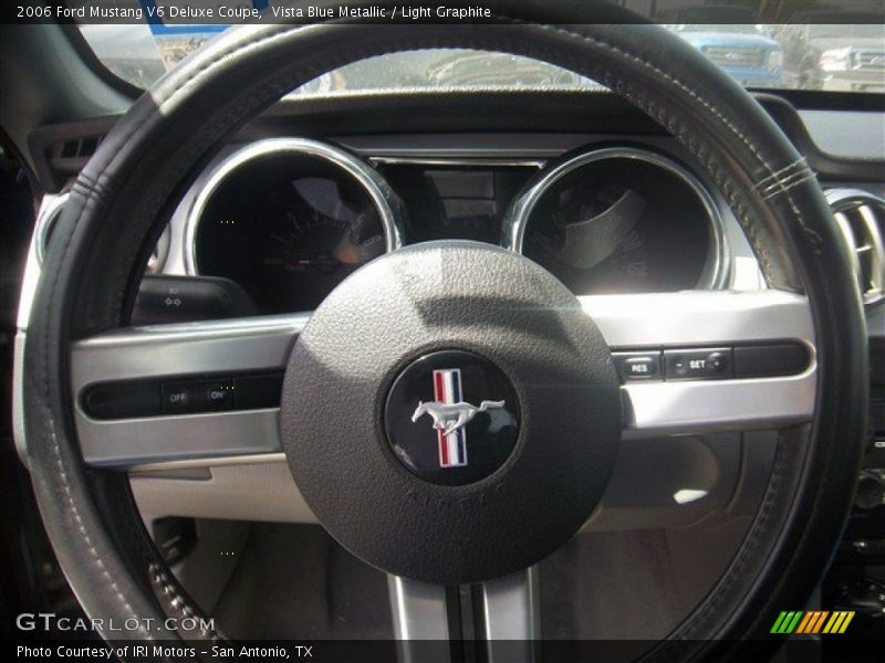Vista Blue Metallic / Light Graphite 2006 Ford Mustang V6 Deluxe Coupe