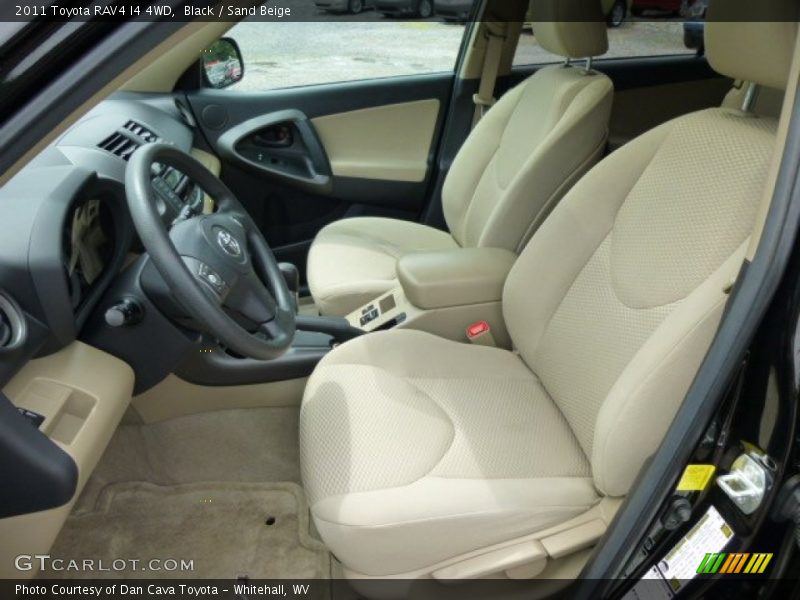 Black / Sand Beige 2011 Toyota RAV4 I4 4WD