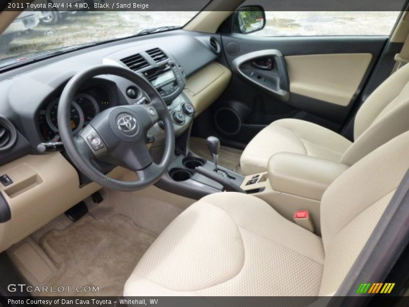 Black / Sand Beige 2011 Toyota RAV4 I4 4WD