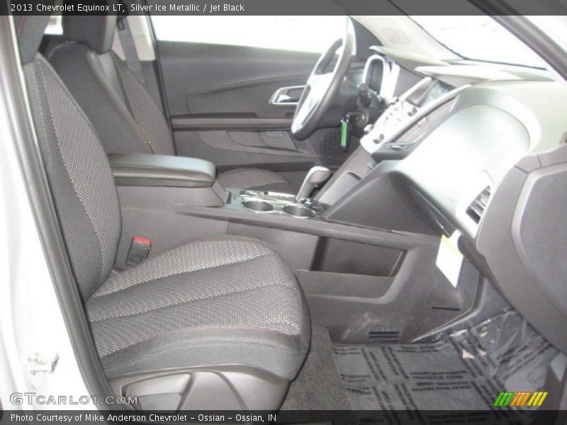 Silver Ice Metallic / Jet Black 2013 Chevrolet Equinox LT