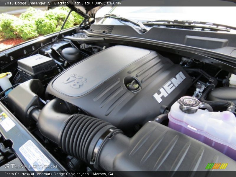 Pitch Black / Dark Slate Gray 2013 Dodge Challenger R/T Blacktop