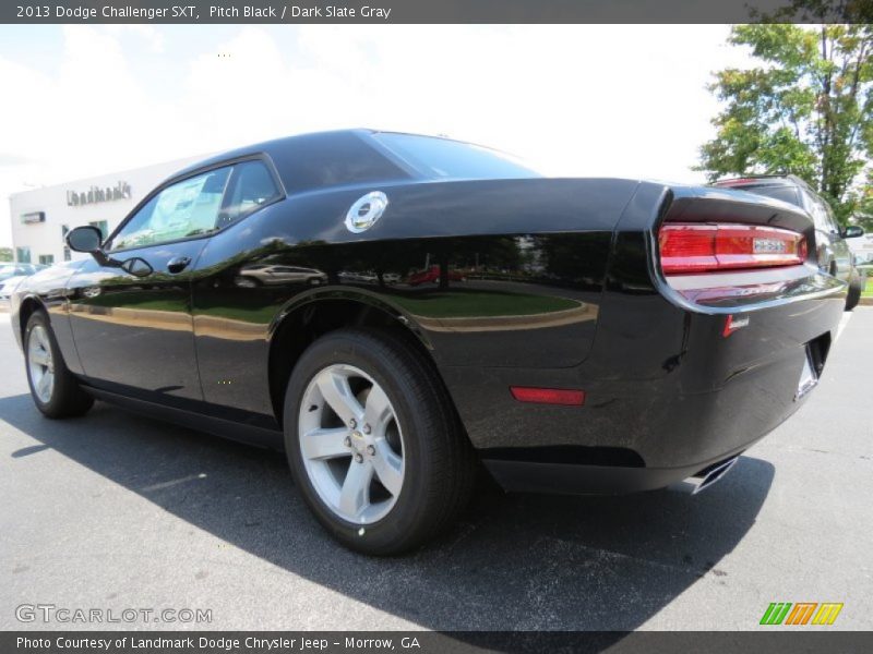 Pitch Black / Dark Slate Gray 2013 Dodge Challenger SXT