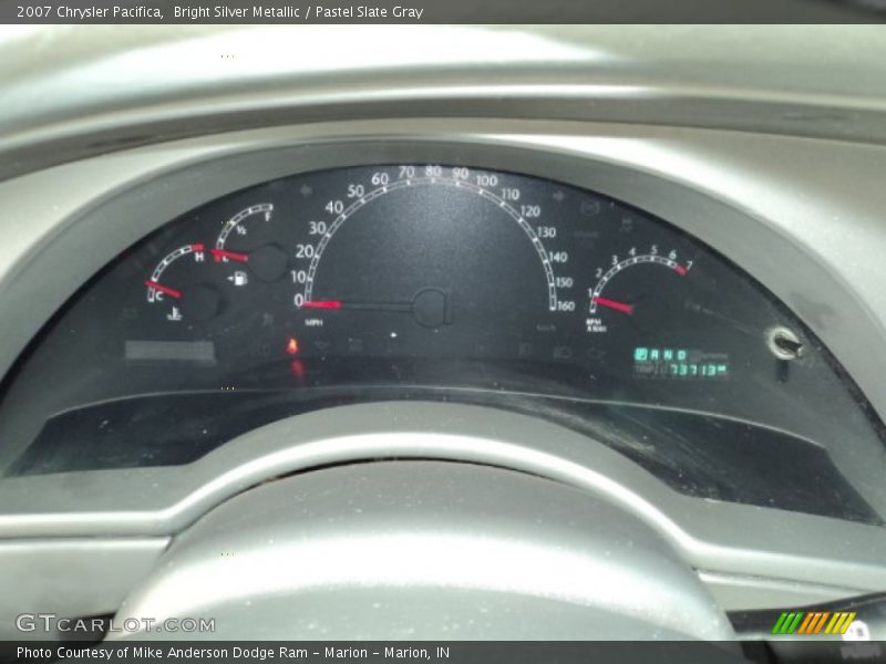 Bright Silver Metallic / Pastel Slate Gray 2007 Chrysler Pacifica