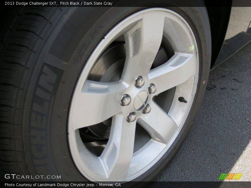 Pitch Black / Dark Slate Gray 2013 Dodge Challenger SXT