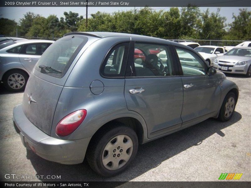 Steel Silver Metallic / Pastel Slate Gray 2009 Chrysler PT Cruiser LX