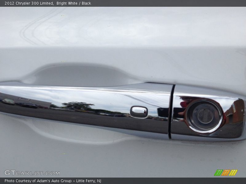 Bright White / Black 2012 Chrysler 300 Limited