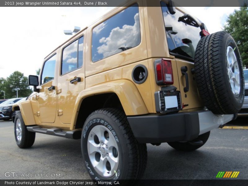 Dune / Black 2013 Jeep Wrangler Unlimited Sahara 4x4