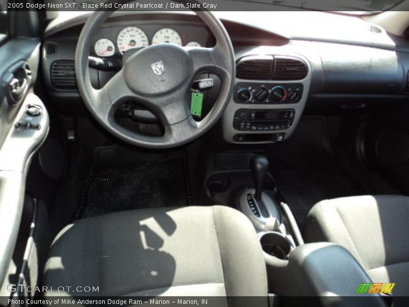 Blaze Red Crystal Pearlcoat / Dark Slate Gray 2005 Dodge Neon SXT