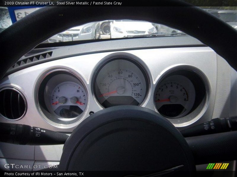 Steel Silver Metallic / Pastel Slate Gray 2009 Chrysler PT Cruiser LX